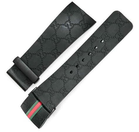 gucci rubber watch|authentic gucci rubber watch bands.